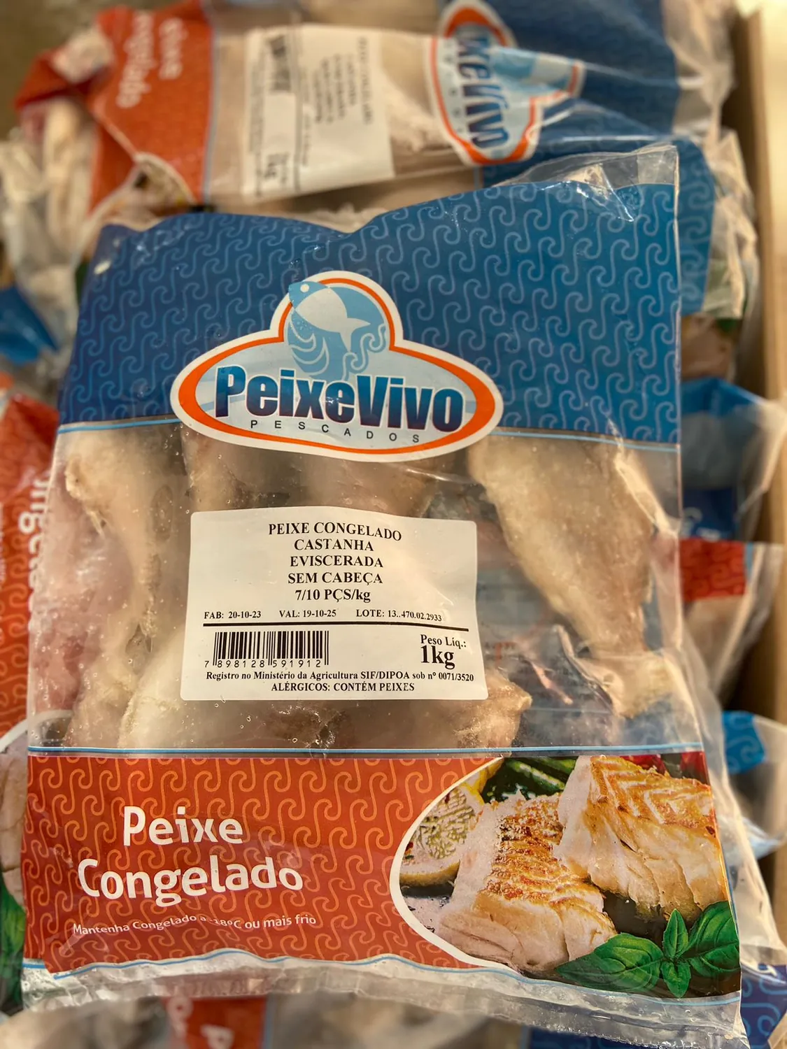 CASTANHA HG 7/10 PCT 1KG NATURA FISH 0