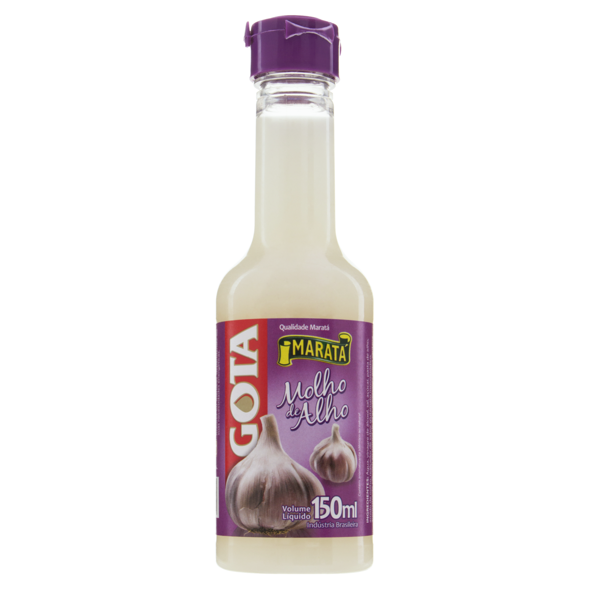 MOLHO DE ALHO MARATÁ GOTA FRASCO 150ML 0