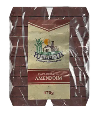 RAPADURA BREJEIRA 470G AMENDOIM