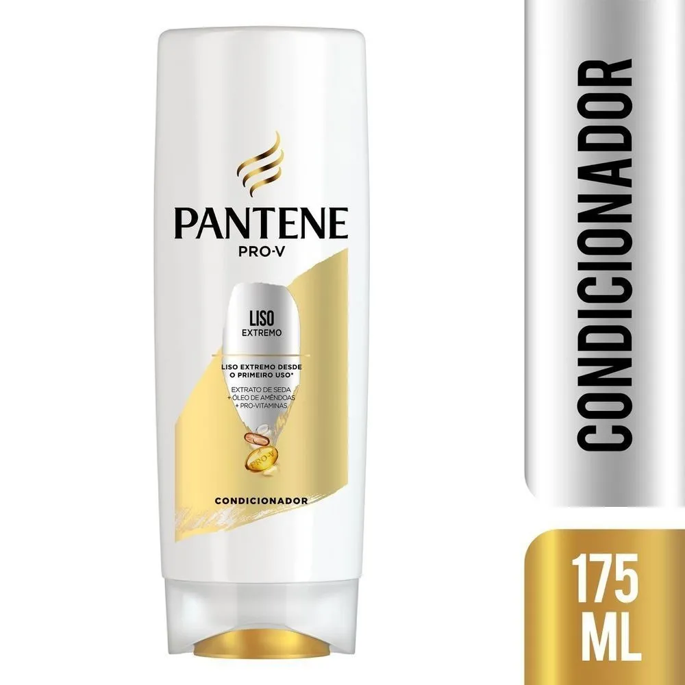 CONDICIONADOR PANTENE LISO EXTREMO FRASCO 175ML