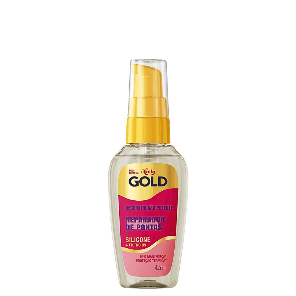 SILIC NIELY GOLD 42ML QUERATINA RECONSTRUCAO