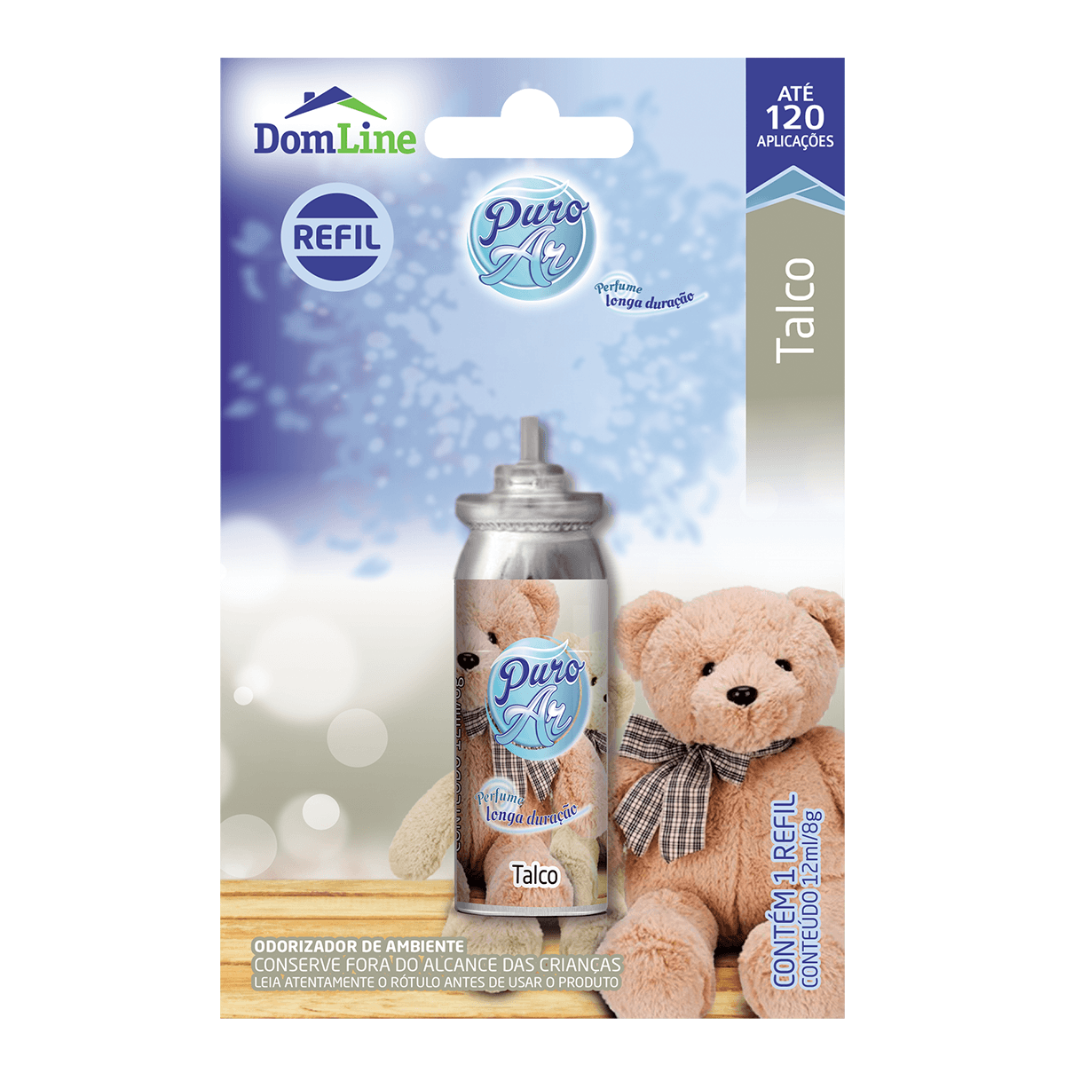 ODORIZADOR REFIL TALCO 12ML PURO AR
