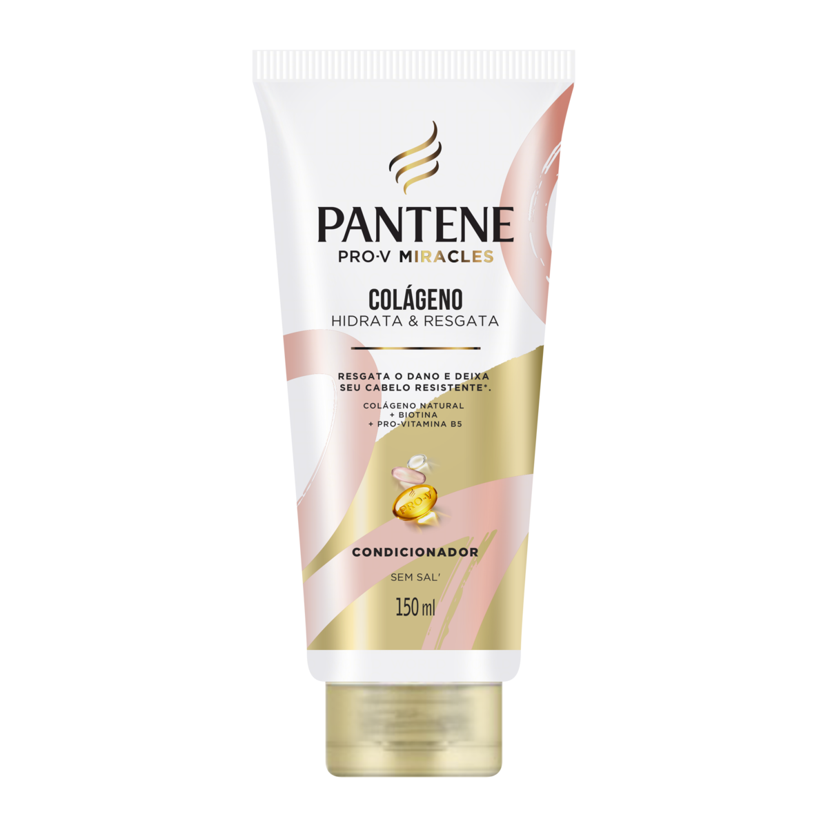 CONDICIONADOR PANTENE COLÁGENO HIDRATA & RESGATA BISNAGA 150ML 0