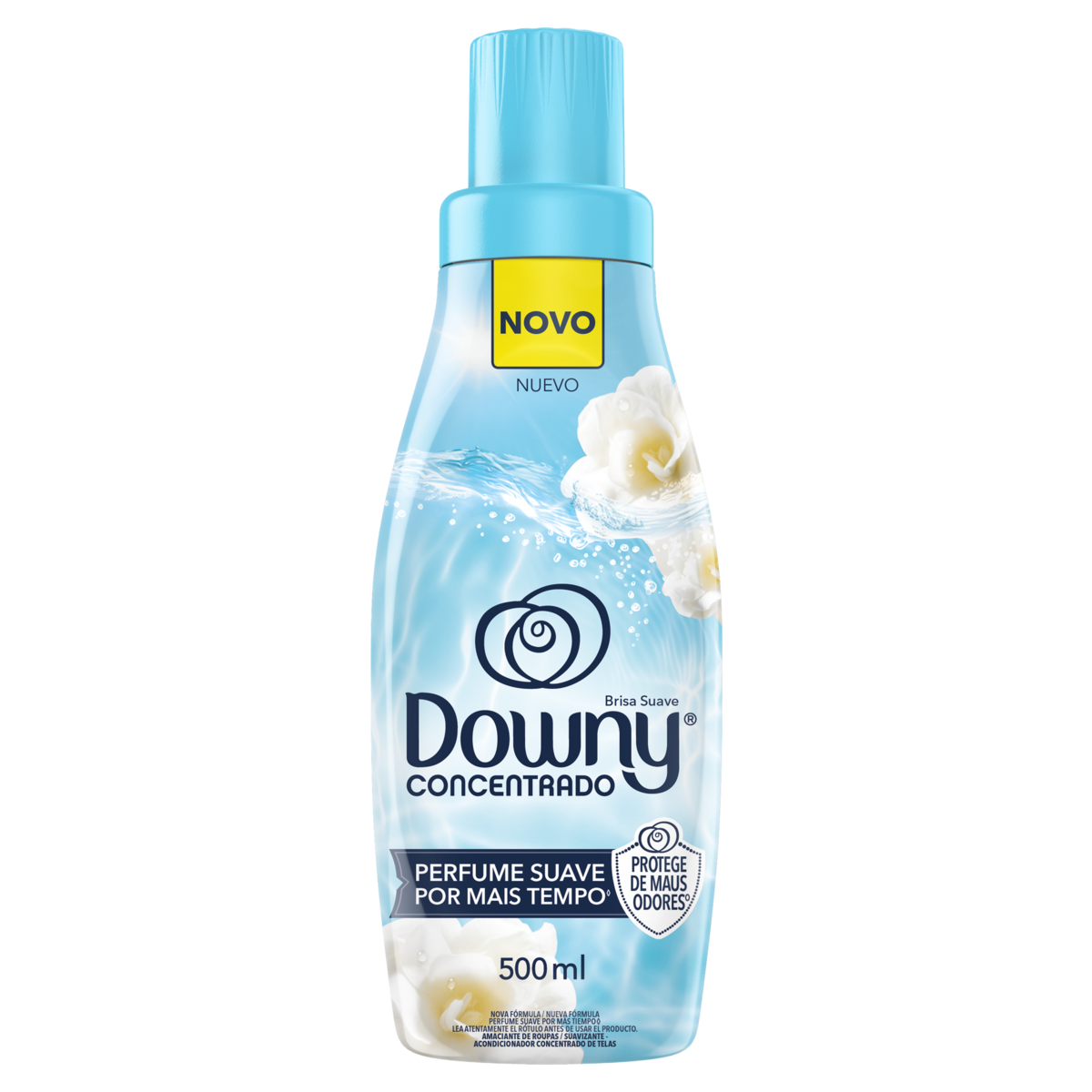 AMACIANTE DE ROUPA CONCENTRADO BRISA SUAVE DOWNY FRASCO 500ML