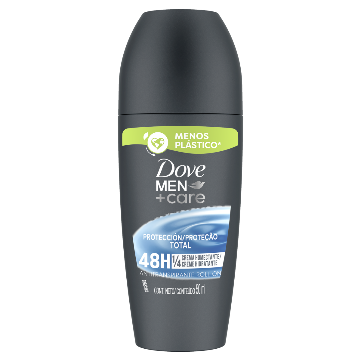 ANTITRANSPIRANTE ROLL-ON PROTEÇÃO TOTAL DOVE MEN+CARE 50ML