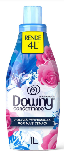 AMACIANTE DE ROUPA CONCENTRADO BRISA DE VERÃO DOWNY FRASCO 1L