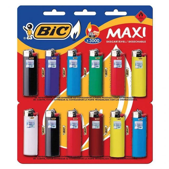 ISQUEIRO BLISTER BIC MAXI BERÇO SM UNIDADE