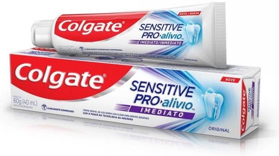 CREME DENTAL ORIGINAL COLGATE SENSITIVE PRO-ALÍVIO IMEDIATO CAIXA 60G 0