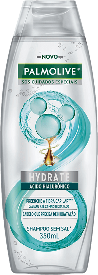 SHAMPOO PALMOLIVE SOS CUIDADOS ESPECIAIS HYDRATE FRASCO 350ML