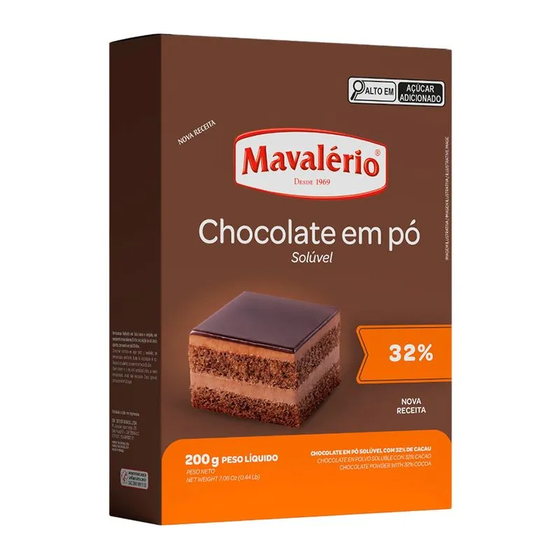 CHOCOLATE EM PO MAVALEIRO 0