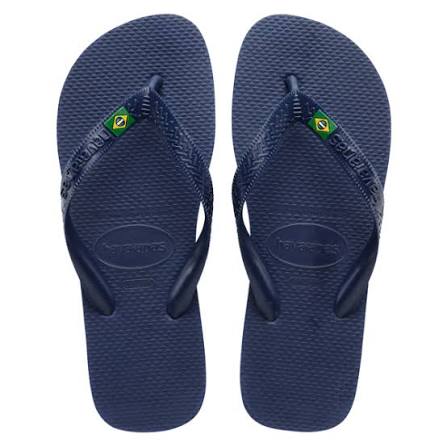 CHINELO MARINHO BRASIL HAVAIANAS N° 37/38