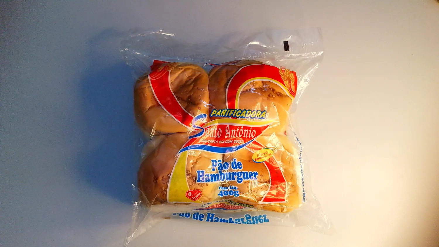 PÃO DE HAMBURGUER SANTO ANTONIO 500G