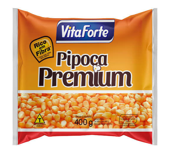 MILHO DE PIPOCA VITAFORTE PREMIUM 400G