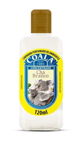 LIMPADOR PERFUMADO CONCENTRADO CHÁ BRANCO COALA SQUEEZE 120ML 0