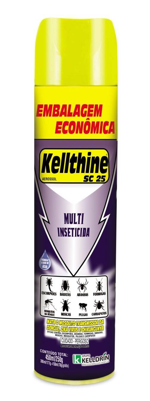 MULTI INSETICIDA KELLTHINE AERO 300ML+150ML GTS