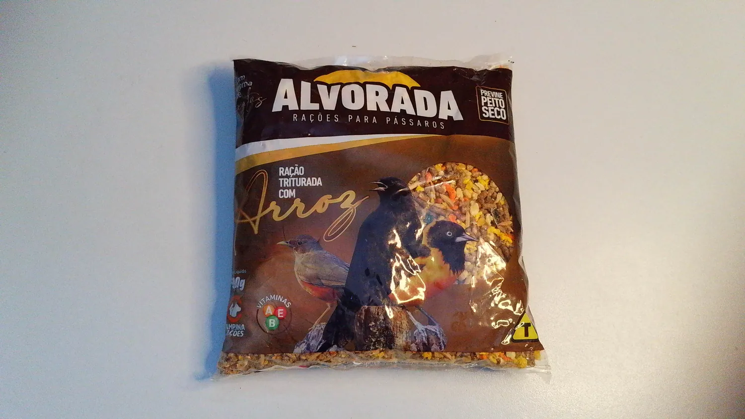 RAÇÃO TRITURADA COM ARROZ PARA CONCRIZ 500G