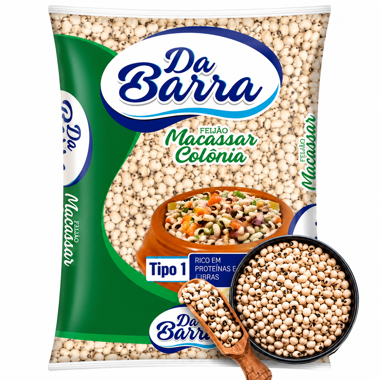 FEIJÃO MACASSA DA BARRA MACASSAR KG