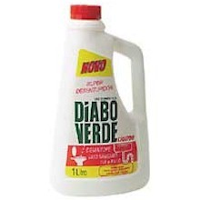 DESINCRUSTANTE ALCALINO LÍQUIDO DIABO VERDE FRASCO 1L