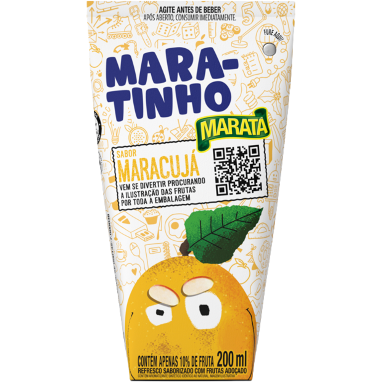 BEBIDA MISTA MARAIA MARACUJÁ 200ML