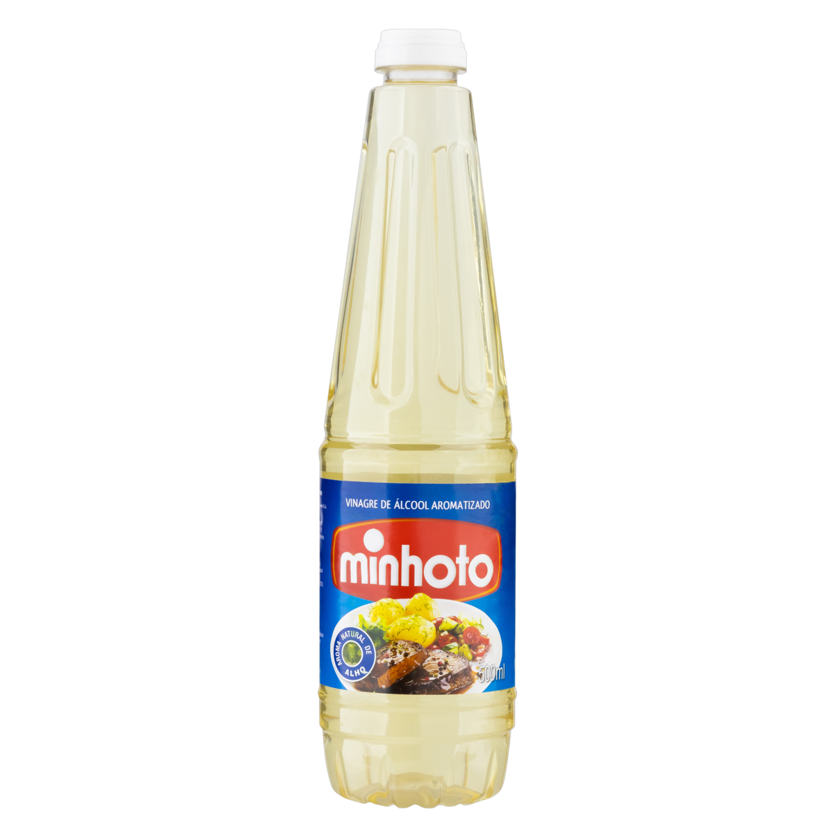 VINAGRE DE ÁLCOOL AROMATIZADO ALHO MINHOTO FRASCO 500ML 0