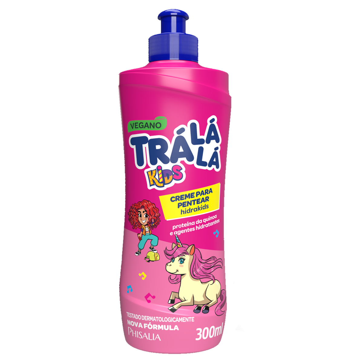 CREME PARA PENTEAR TRÁ LÁ LÁ HIDRAKIDS FRASCO 300ML