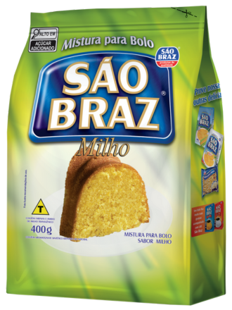 MISTURA PARA BOLO SAO BRAZ 400G MILHO