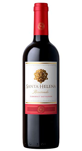 VINHO CHILENO TINTO MEIO SECO RESERVADO SANTA HELENA CABERNET SAUVIGNON VALLE CENTRAL GARRAFA 750ML