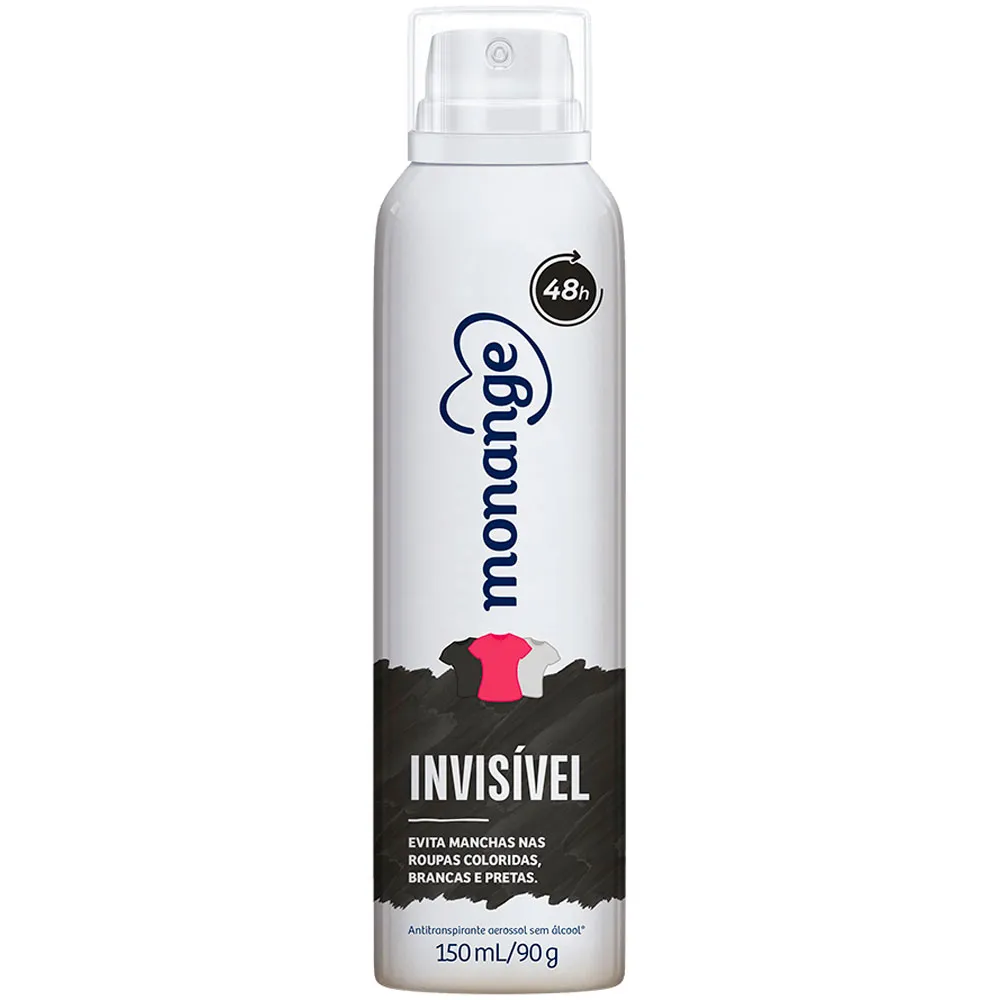 DESODORANTE MONANGE AERO 150ML INVISÍVEL