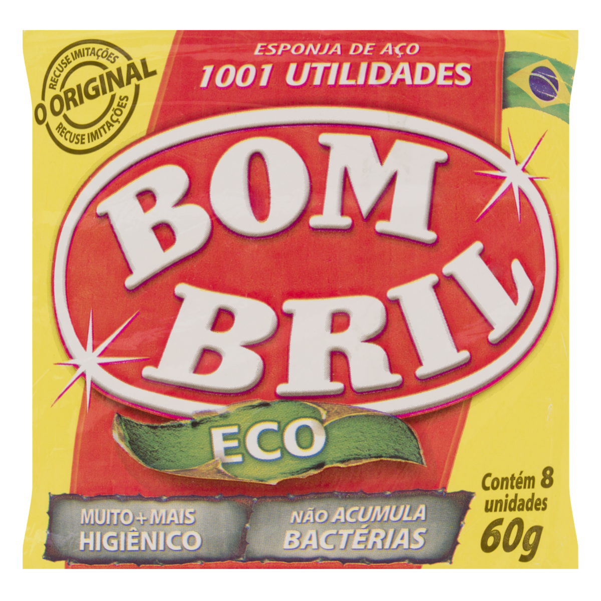 ESPONJA AÇO BOMBRIL ECO 45G 6 UNIDADES