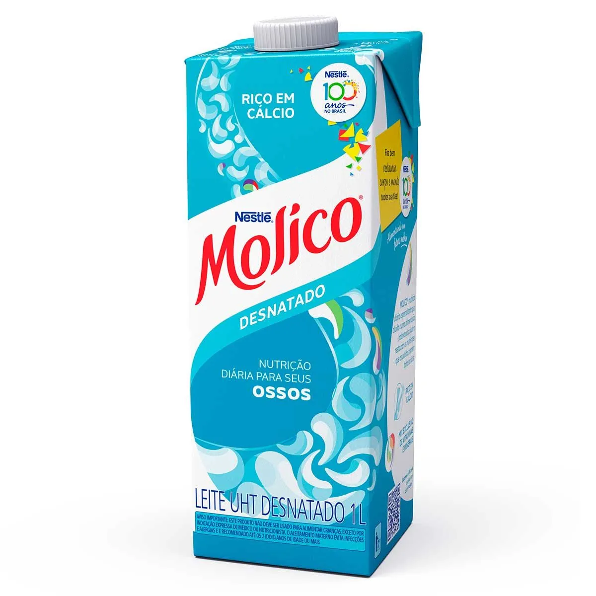 LEITE UHT MOLICO 1L DESNATADO