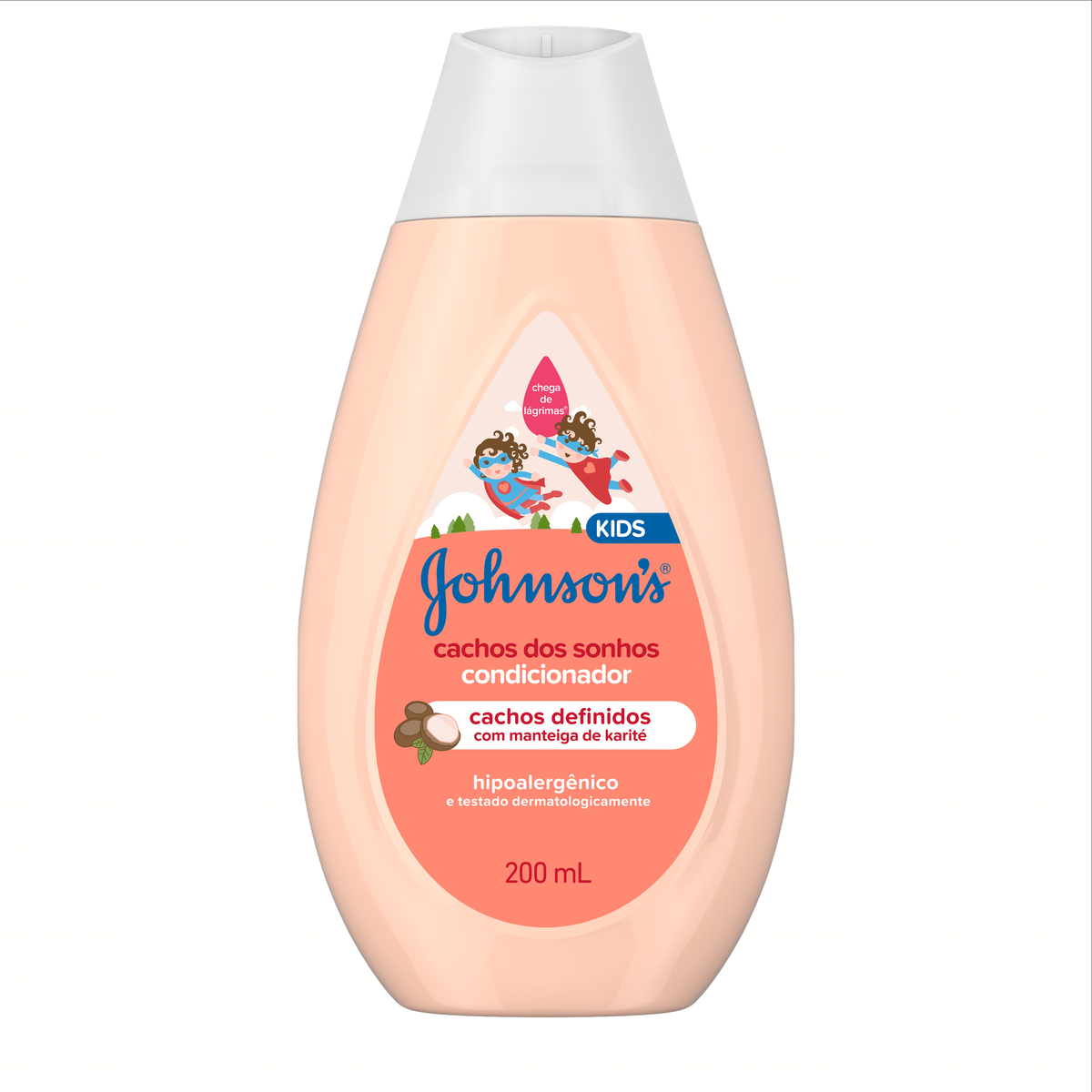 CONDICIONADOR JOHNSONS KIDS CACHOS DOS SONHOS FRASCO 200ML