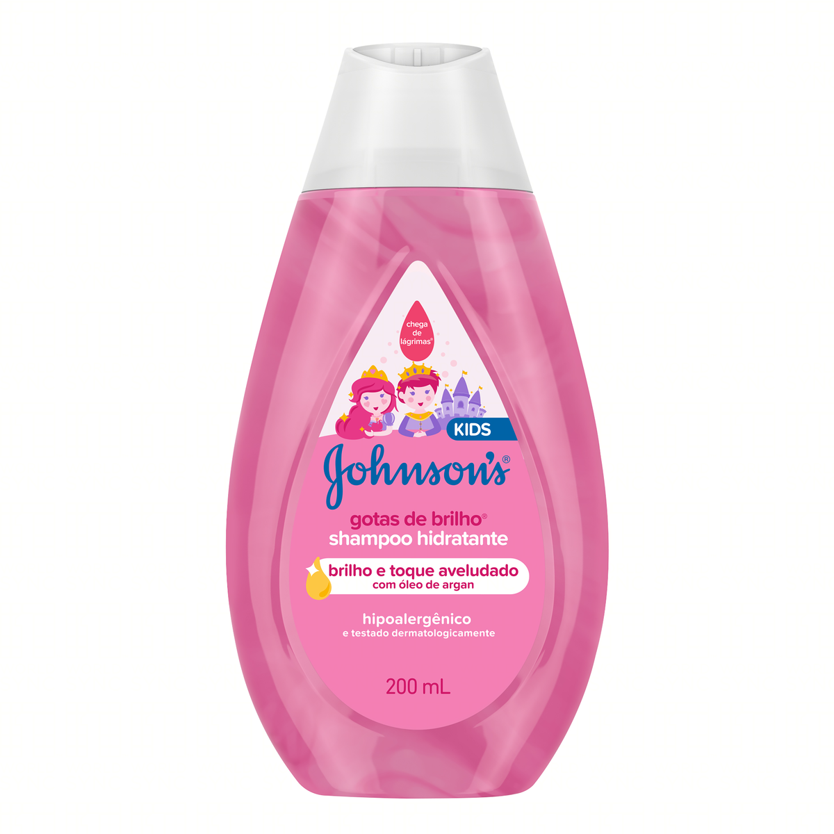SHAMPOO HIDRATANTE JOHNSONS KIDS GOTAS DE BRILHO FRASCO 200ML