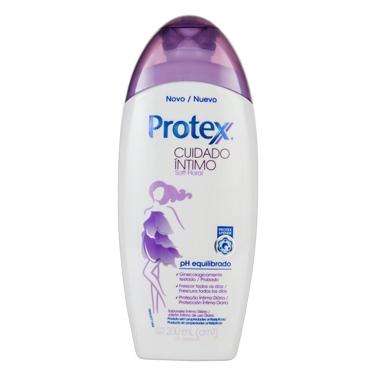 SABONETE LÍQUIDO ÍNTIMO SOFT FLORAL PROTEX CUIDADO ÍNTIMO FRASCO 200ML 0