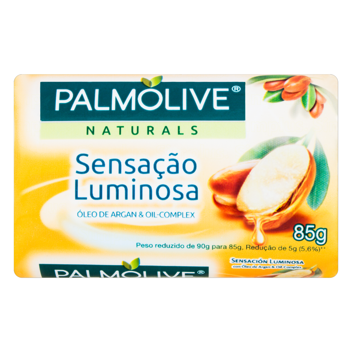 SABONETE BARRA PALMOLIVE NATURALS SENSAÇÃO LUMINOSA ENVOLTÓRIO 85G