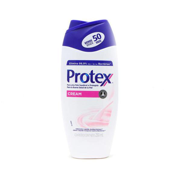 SABONETE LÍQUIDO ANTIBACTERIANO PROTEX CREAM FRASCO 250ML 0