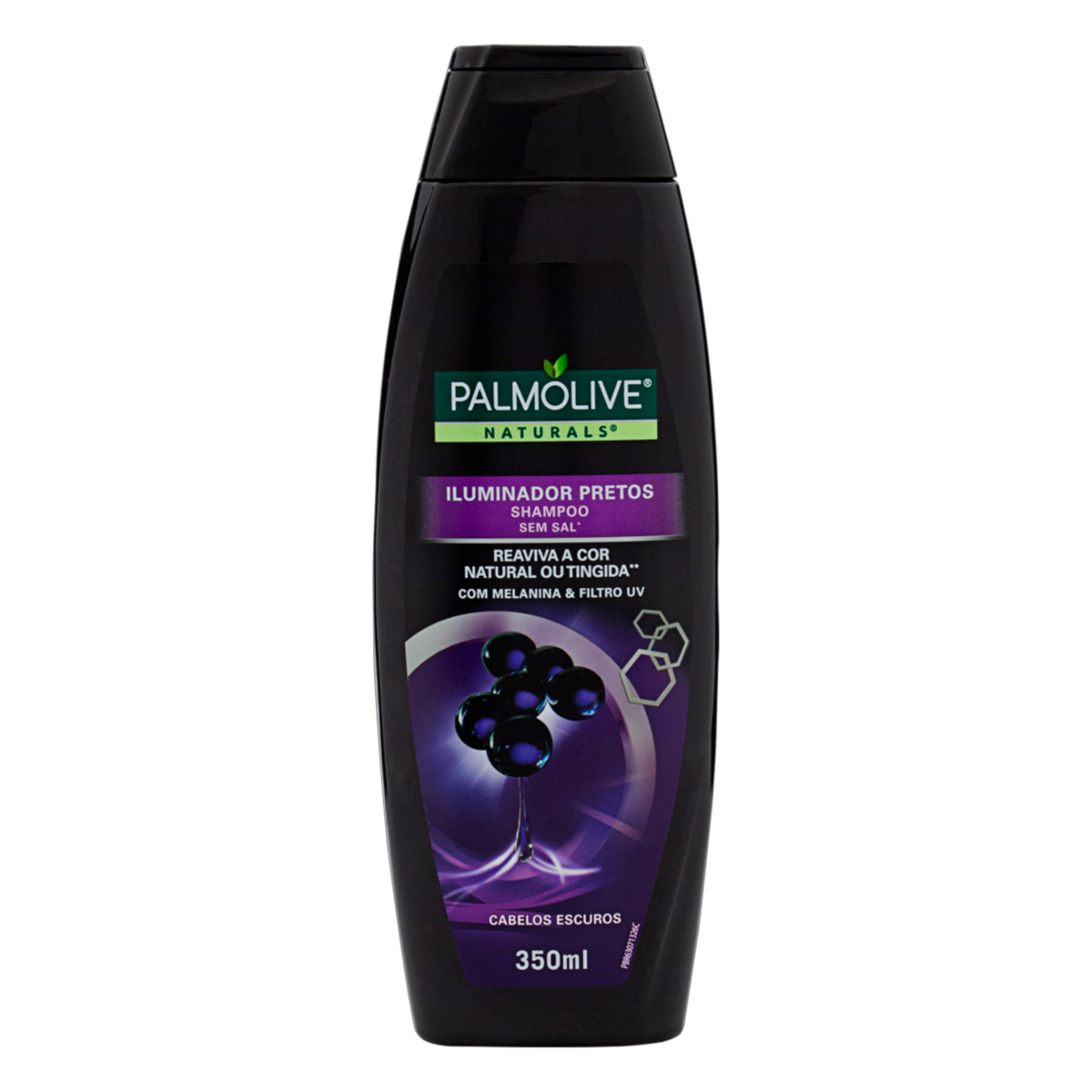 SHAMPOO PALMOLIVE NATURALS PRETOS VIBRANTES FRASCO 350ML