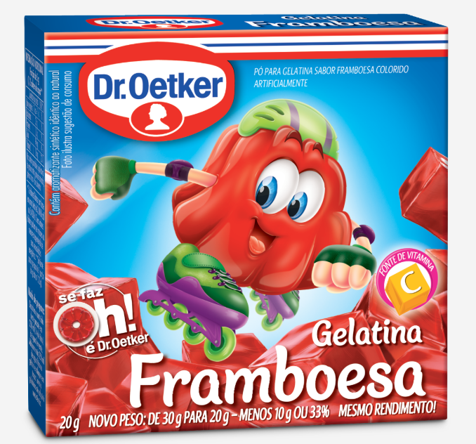 GEALTINA DE FRAMBROESA 20G