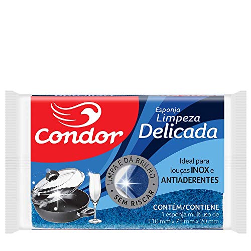 ESPONJA AZUL LIMPEZA DELICADA CONDOR
