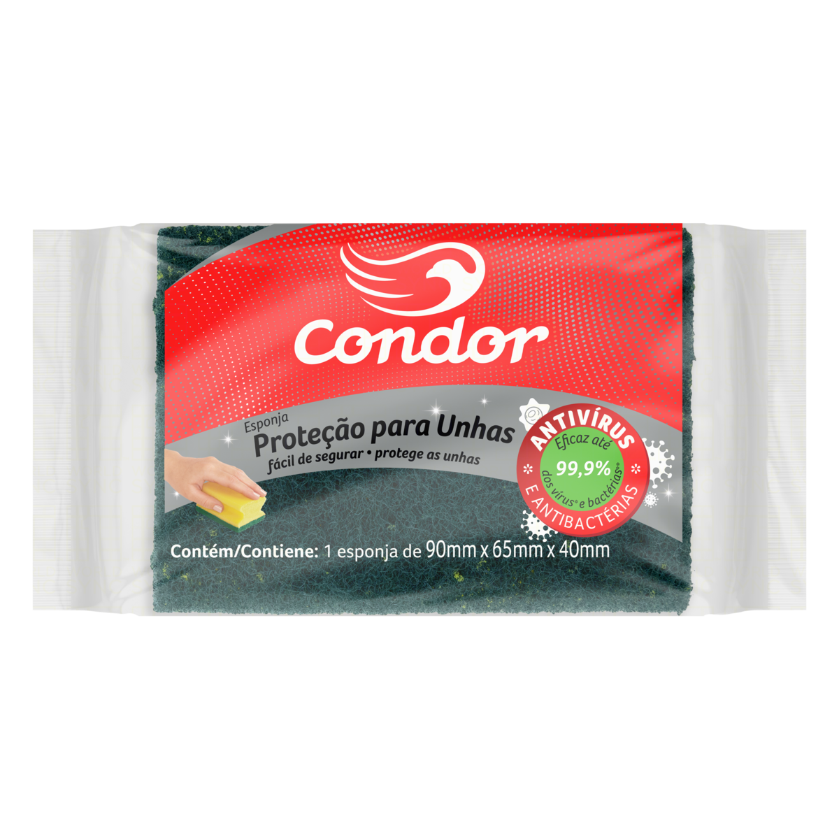 ESPONJA AMARELA PROTEGE UNHAS CONDOR 0