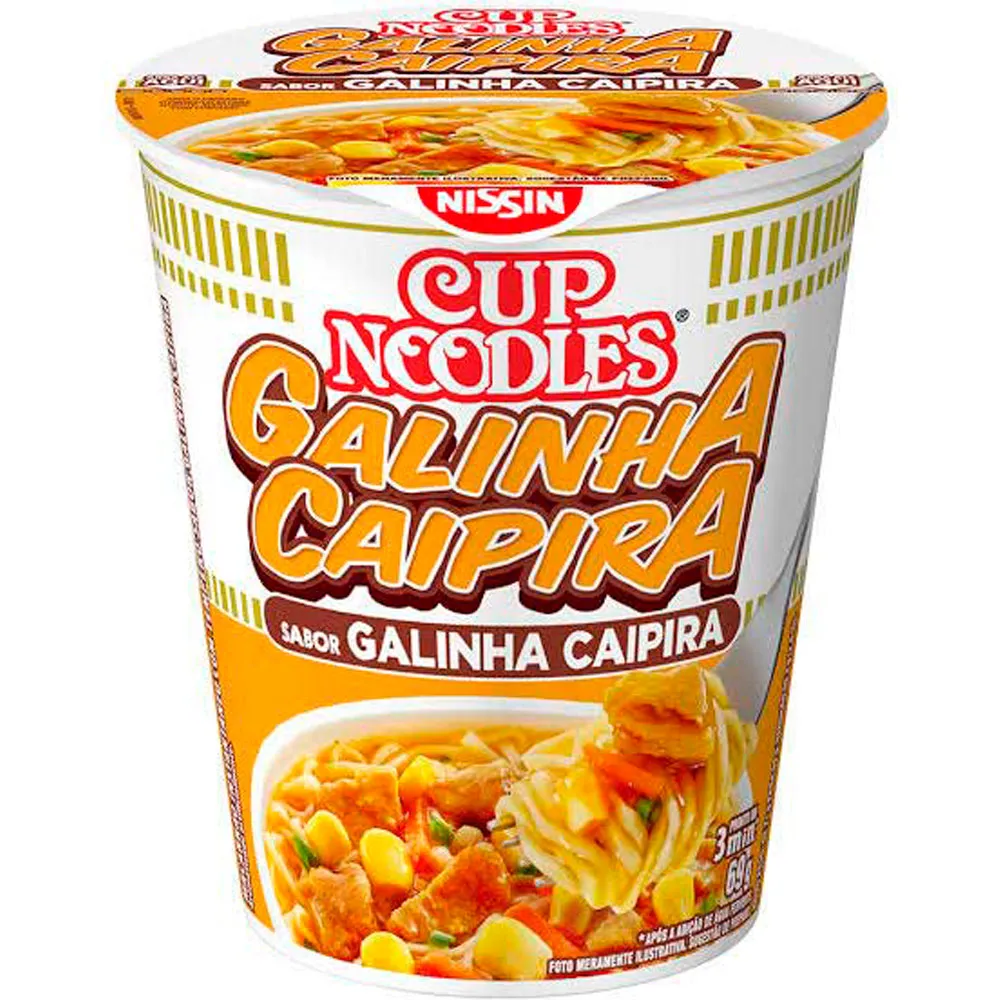 CUP NOODLES GALINHA CAIPIRA 69G