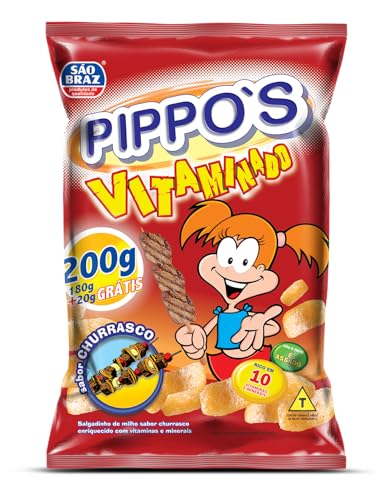 SALGADINHO PIPPOS CHURRASCO 200G