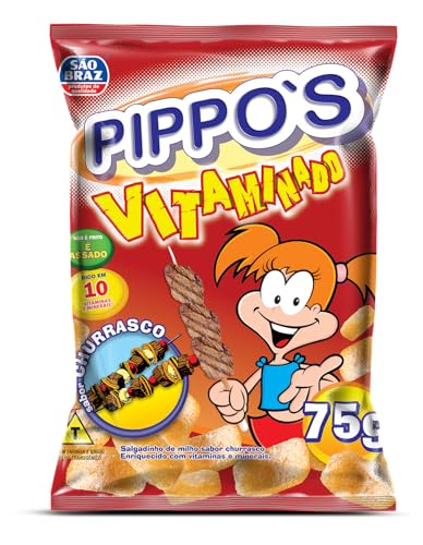 SALGADINHO PIPPOS CHURASCO 75G