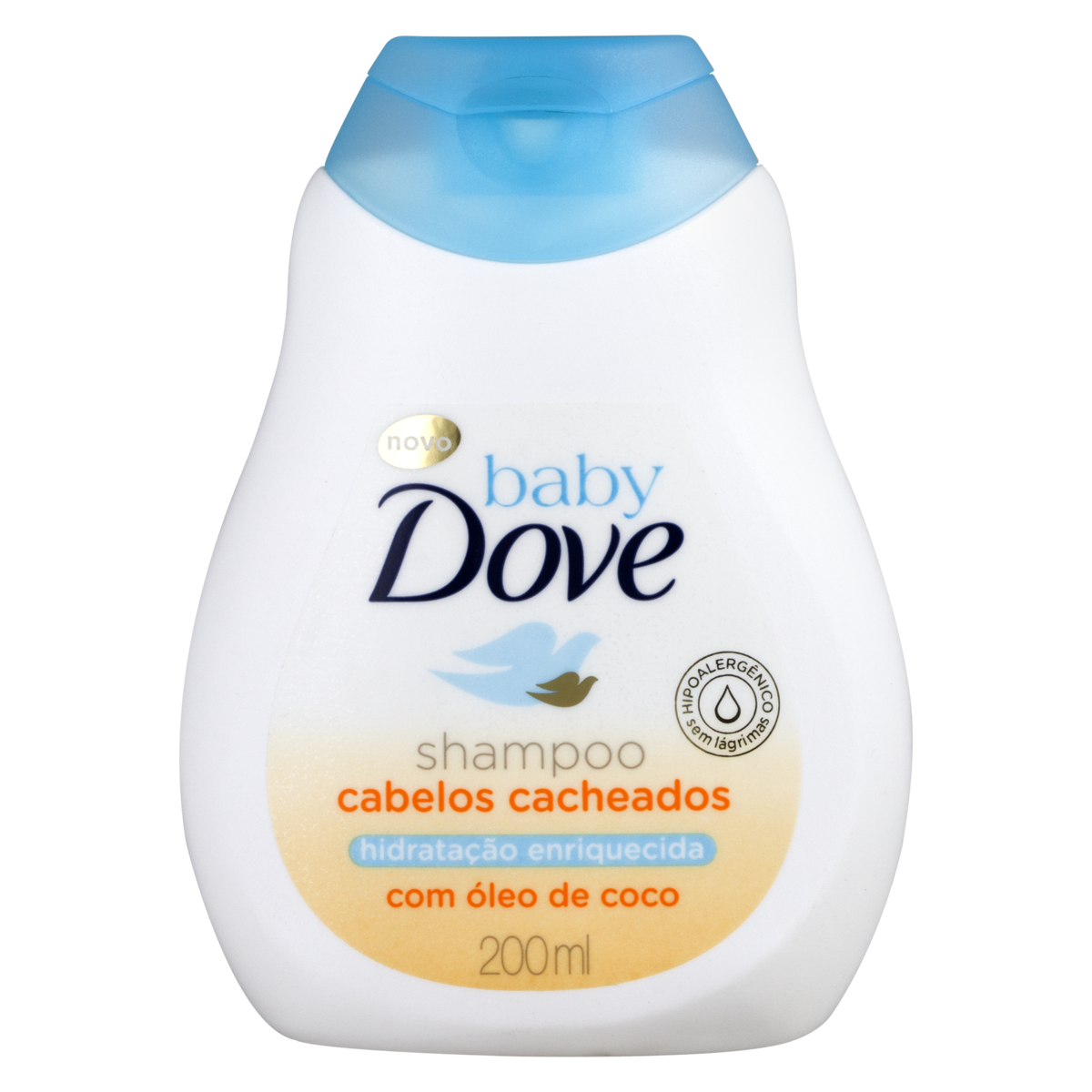 SHAMPOO HIDRATAÇÃO ENRIQUECIDA CABELO CACHEADO DOVE BABY FRASCO 200ML 0