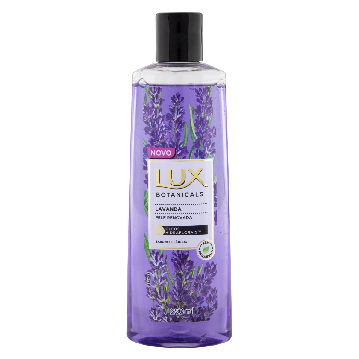 SABONETE LÍQUIDO LAVANDA LUX BOTANICALS FRASCO 250ML