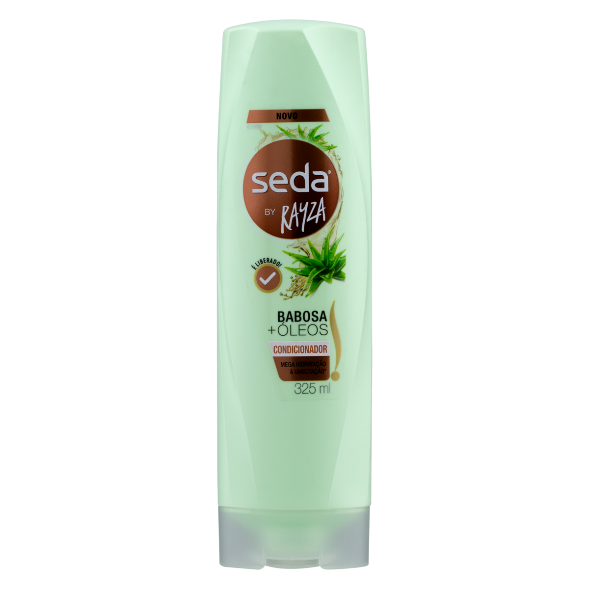 TRATAMENTO CONDICIONADOR SEDA BY RAYZA BABOSA + ÓLEOS FRASCO 325ML