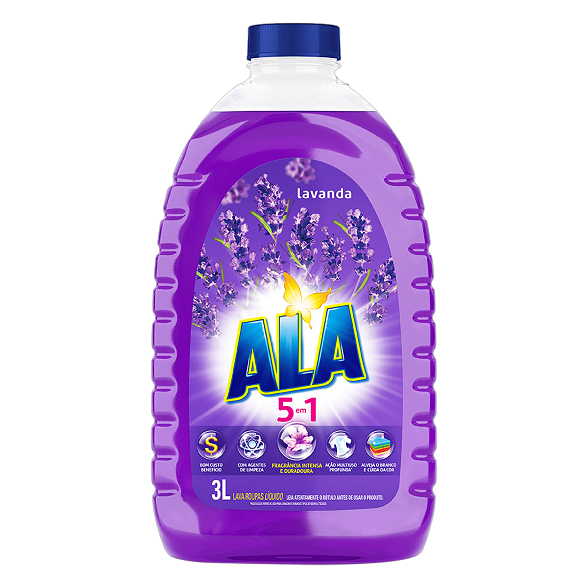 LAVA-ROUPAS LÍQUIDO LAVANDA ALA FRASCO 3L EDIÇÃO ESPECIAL 25 ANOS 0