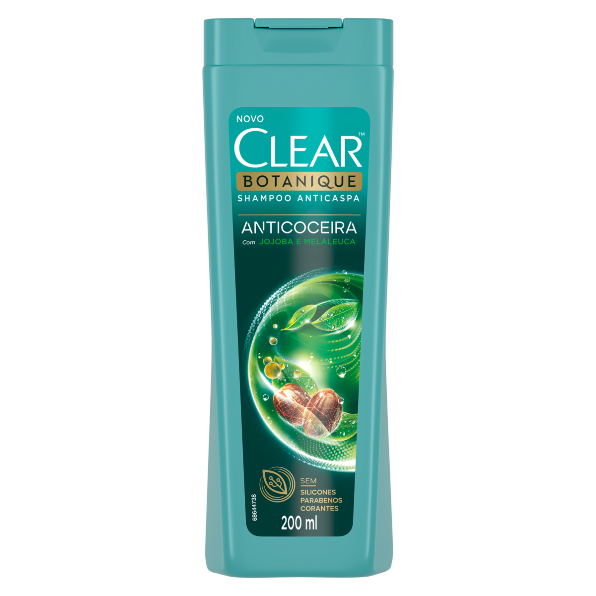 SHAMPOO ANTICASPA CLEAR BOTANIQUE ANTICOCEIRA FRASCO 200ML 0