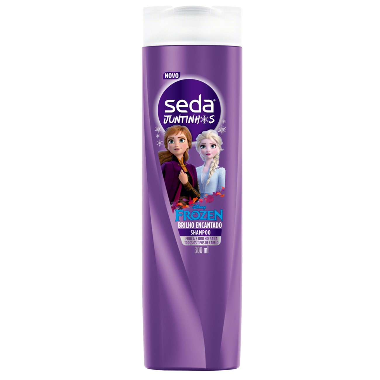 SHAMPOO INFANTIL FROZEN SEDA JUNTINHOS BRILHO ENCANTADO FRASCO 300ML