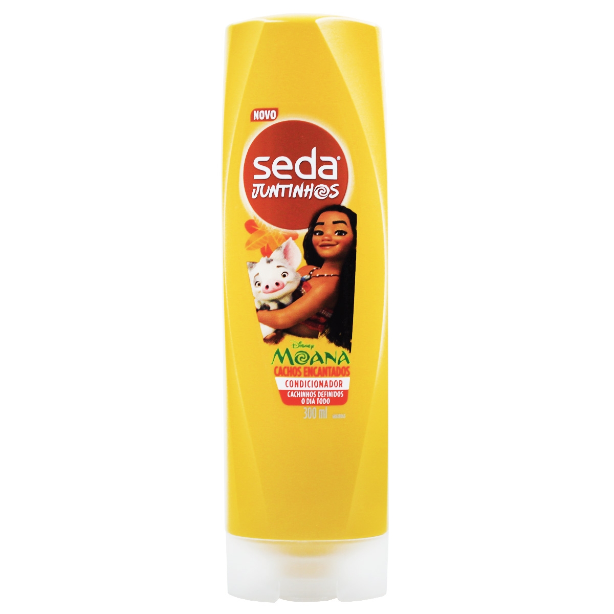 CONDICIONADOR INFANTIL MOANA SEDA JUNTINHOS CACHOS ENCANTADOS FRASCO 300ML