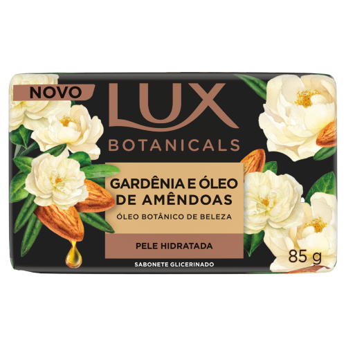 SABONETE BARRA GLICERINADO GARDÊNIA E ÓLEO DE AMÊNDOAS LUX BOTANICALS ENVOLTÓRIO 85G 0